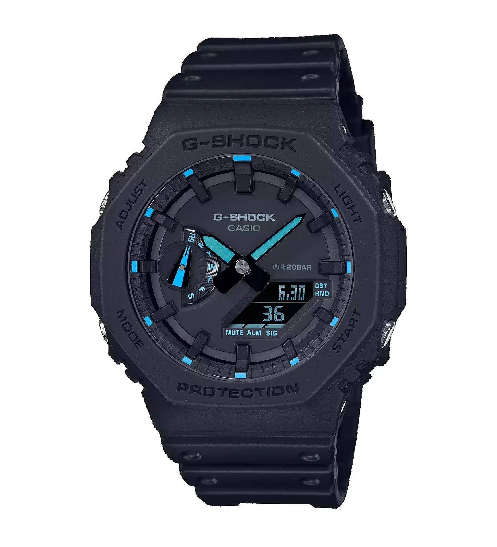 CASIO G-SHOCK GA-2100-1A2DR  MEN WATCH