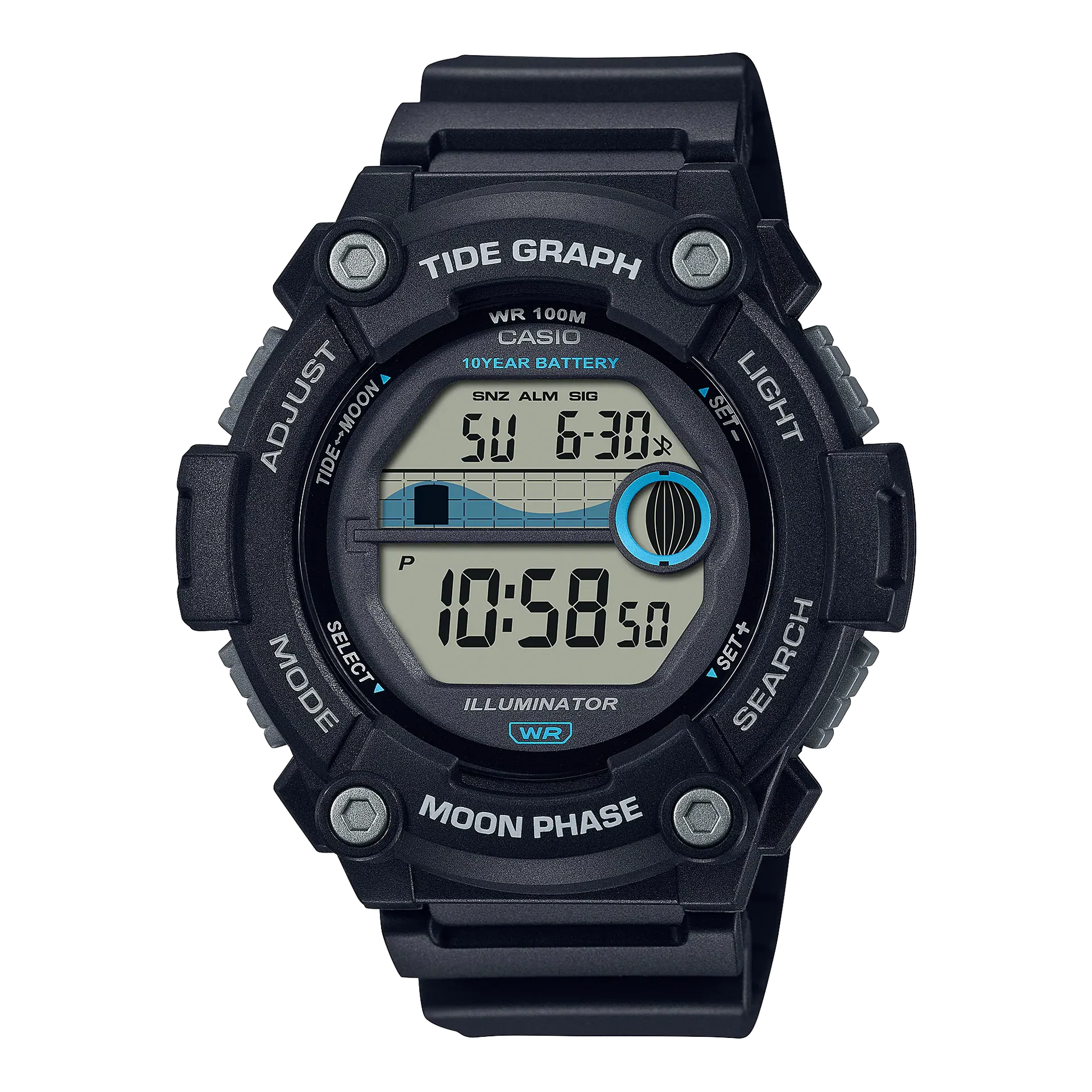 CASIO WS-1300H-1AVDF MEN WATCH